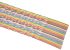 3M 1700 Series Twisted Ribbon Cable, 50-Way, 1.27mm Pitch, 30m Length
