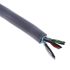 Alpha Wire Datenkabel, 3-paarig 0,35 mm Ø 7.57mm F/UTP Schirmung PVC isoliert Twisted Pair Grau