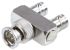 Telegartner Tee 75Ω RF Adapter BNC Plug to BNC Socket 4GHz