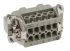 HARTING Heavy Duty Power Connector Insert, 16A, Male, Han E Series, 10 Contacts
