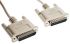 Roline Male 25 Pin D-sub to Male 25 Pin D-sub Serial Cable, 6m