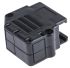Amphenol ICC 863093C Series Thermoplastic Angled, Straight D Sub Backshell, 15 Way, Strain Relief