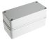 Fibox Piccolo Series Grey Polycarbonate Enclosure, IP66, IP67, Grey Lid, 170 x 80 x 85mm