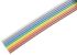 3M 1.27mm 9 Way Flat Ribbon Cable, Multicoloured Sheath, 11.43 mm Width, 30m Length