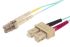RS PRO LC to SC Duplex Multi Mode OM3 Fibre Optic Cable, 900μm, Blue, 3m