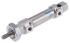 Festo Pneumatic Cylinder - 33974, 20mm Bore, 25mm Stroke, DSNU Series, Double Acting