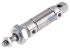 Festo Pneumatic Cylinder - 1908305, 25mm Bore, 15mm Stroke, DSNU Series, Double Acting