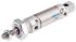 Festo Pneumatic Cylinder - 1908313, 25mm Bore, 15mm Stroke, DSNU Series, Double Acting