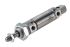 Festo Pneumatic Cylinder - 1908314, 25mm Bore, 20mm Stroke, DSNU Series, Double Acting