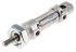 Festo Pneumatic Cylinder - 1908289, 20mm Bore, 10mm Stroke, DSNU Series, Double Acting