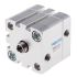 Festo Pneumatic Cylinder 40mm Bore, 5mm Stroke, ADN Series, Double Acting