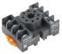 RS PRO Relay Socket for use with RS PRO RUB Relays 8 Pin, DIN Rail, 300V