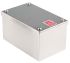 RS PRO 304 Stainless Steel Satin Adaptable Enclosure Box, 160mm x 100mm x 85mm