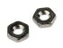 RS PRO, Plain Stainless Steel Hex Nut, DIN 439B, M2.5