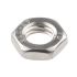 RS PRO, Plain Stainless Steel Hex Nut, DIN 439B, M8