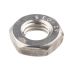 RS PRO, Plain Stainless Steel Hex Nut, DIN 439B, M10