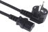 RS PRO IEC C13 Socket to CEE 7/7 Plug Power Cord, 2m