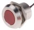 RS PRO Red Panel Mount Indicator, 220V ac, 22mm Mounting Hole Size, Lead Wires Termination, IP67