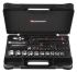 Facom 26-Piece Metric 1/2 in Standard Socket Set with Ratchet, 6 point
