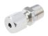 RS PRO In-Line Thermocouple Compression Fitting for Use with Thermocouple, 1/8 NPT, 3mm Probe, RoHS Compliant Standard