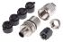 HARTING Circular Connector, 5 Contacts, Panel Mount, M12 Connector, Socket, Male, IP65, IP67, M12 Series