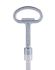 Rittal SZ Series Triangular Key for Use with 7 mm Triangular Lock