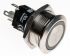 EAO 82 Single Pole Double Throw (SPDT) Momentary Green LED Push Button Switch, IK10, IP65, IP67, 22 (Dia.)mm, Panel
