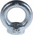 RS PRO Carbon Steel Eye Nut, M10 Thread, 0.23t Load, 45 mm