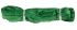 RS PRO 0.5m Green Lifting Sling Round, 2t