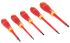 Bahco B220.005 Phillips; Slotted Insulated Screwdriver Set, 5-Piece