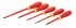 Bahco B220.015 Pozidriv; Slotted Insulated Screwdriver Set, 5-Piece