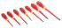 Bahco B220.017 Pozidriv; Slotted Insulated Screwdriver Set, 7-Piece