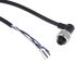 RS PRO Right Angle Female 4 way M12 to Unterminated Sensor Actuator Cable, 2m