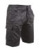 RS PRO Black Polycotton Work shorts, M