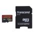 Micro SD Transcend, 8 GB, Scheda MicroSDHC