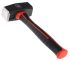 RS PRO Carbon Steel Lump Hammer with Fibreglass Handle, 1.5kg