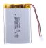 RS PRO Genopladeligt batteri, 3.7V, Litium-polymer, Terminaler: Ledning og JST HXP-2 stik, 2Ah