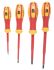 RS PRO G99-401 Phillips; Slotted Insulated Screwdriver Set, 4-Piece