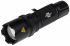 brennenstuhl TL 250F Taschenlampe LED Schwarz im Alu-Gehäuse , 250 lm / 160 m, 130 mm