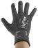 Ansell HyFlex 11-931 Grey Nylon Cut Resistant Work Gloves, Size 9, Large, Nitrile Coating