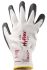 Ansell HyFlex 11-735 White Nylon Cut Resistant Work Gloves, Size 8, Polyurethane Coating