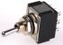 KNITTER-SWITCH Panel Mount Toggle Switch, Latching, 3PDT, 4 A @ 30 V dc, Solder, IP67
