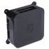 Caja Quattro DesignSpark de ABS Negro para Raspberry Pi 3B y anteriores