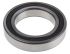 FAG 6012-2RSR Single Row Deep Groove Ball Bearing- Both Sides Sealed End Type, 60mm I.D, 95mm O.D