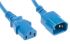 RS PRO IEC C13 Socket to IEC C14 Plug Power Cord, 1.5m