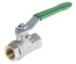 RS PRO Brass Full Bore, 2 Way, Ball Valve, BSPP 3/8in, 40bar Operating Pressure