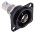 RS PRO, jack Panel Mount BNC Connector, 50Ω, Straight Body
