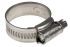 RS PRO Stainless Steel Hex Screw Worm Drive, 12mm Band Width, 22 → 30mm ID