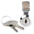 Richco Panel to Tongue Depth 20mm Cabinet Lock, Key to unlock