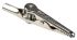 Mueller Electric Crocodile Clip, Nickel-Plated Steel Contact, 10A